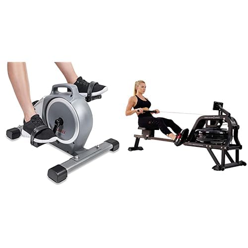 Mini-Heimtrainer flüsterleise – Kompakter Pedaltrainer mit Magnetwiderstand für Büro & Senioren