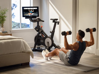 NordicTrack S22i Indoor Cycling Bike mit 22" Touchscreen, iFIT, leise Magnetbremse