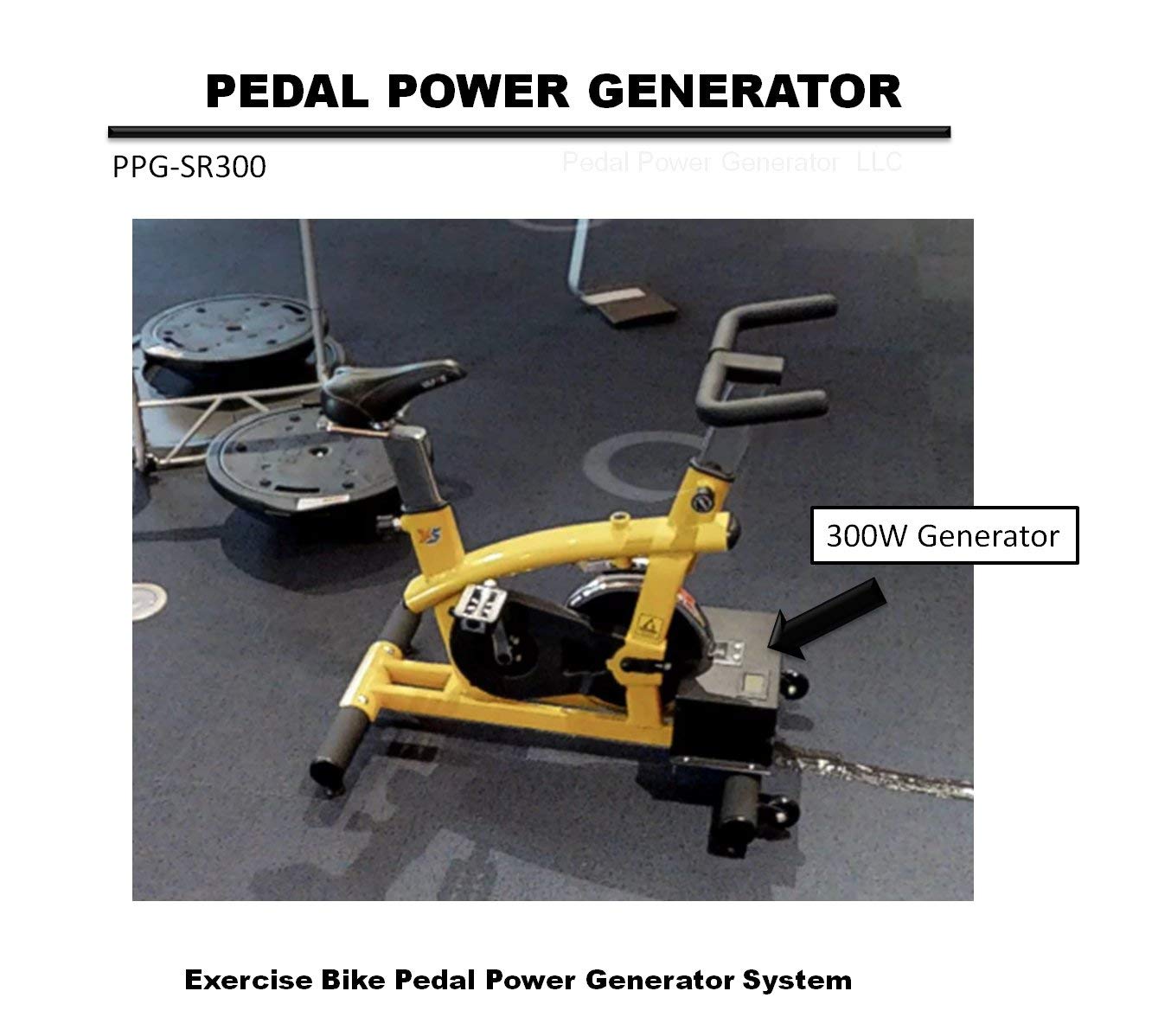 Heimtrainer Fahrrad mit 300W Pedal-Stromgenerator – Ergometer für Kinder & Erwachsene